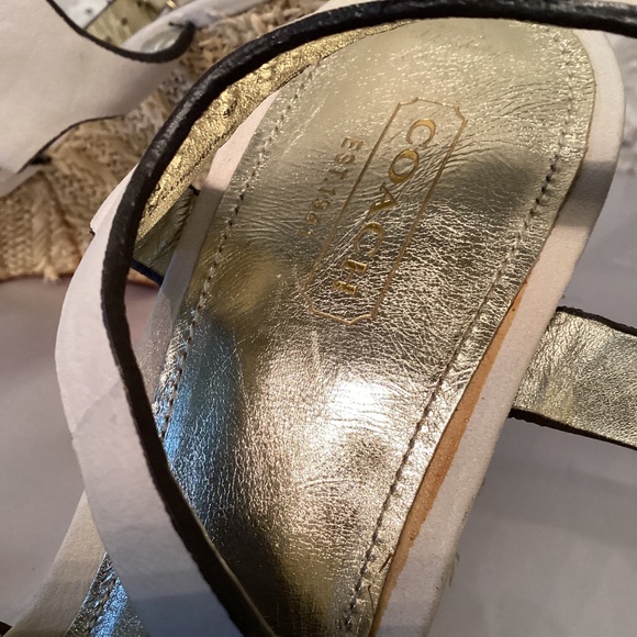 Coach Justeen Platform Espadrille Wedge Sandals - Picture 5 of 14